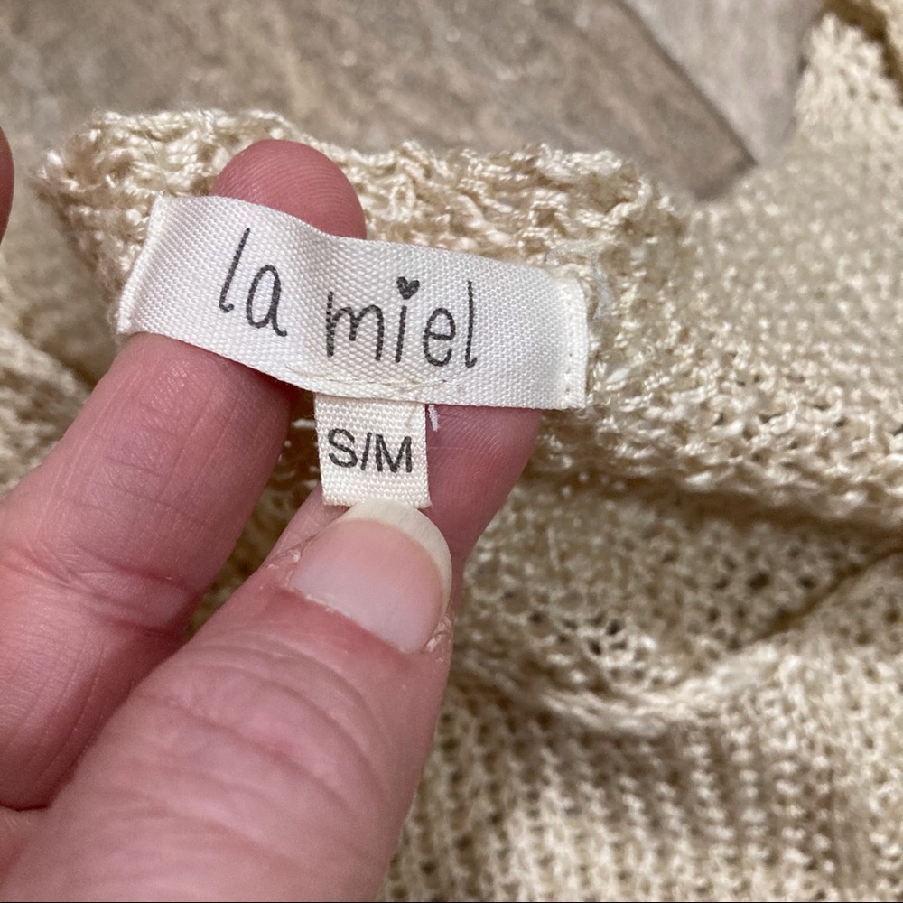 LA MIEL By Hyped Unicorn Oversized Slouchy Sweater - Picture 6 of 8